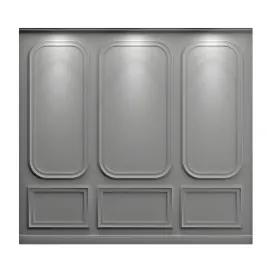 Wall panel gypsum stucco